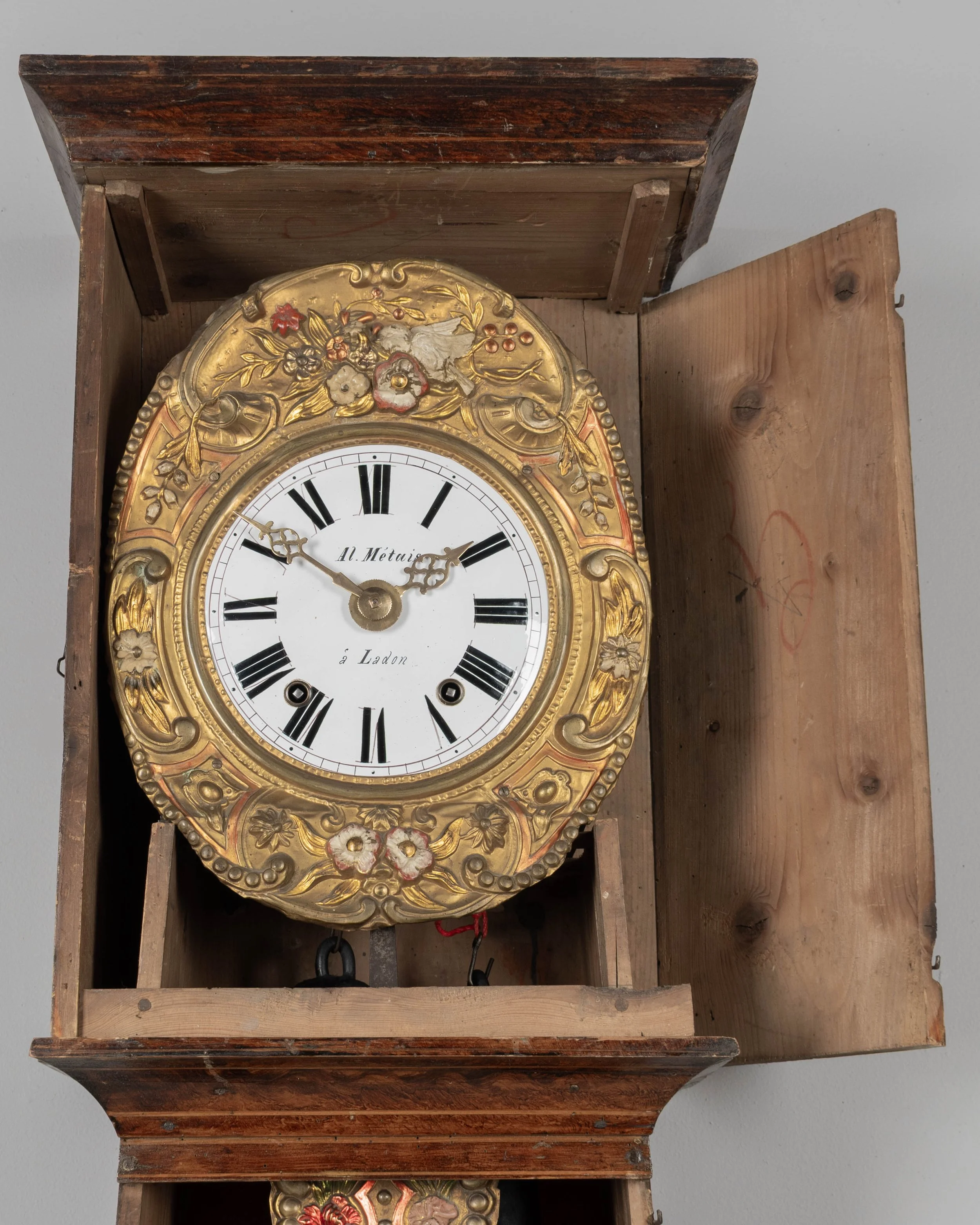 Olivier Fleury French Antiques-Antique Wall Clocks for Sale